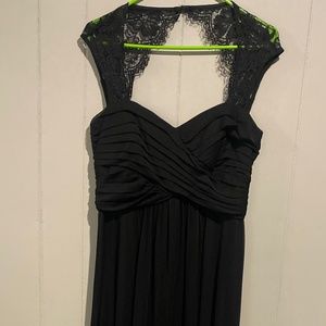 Black formal dress